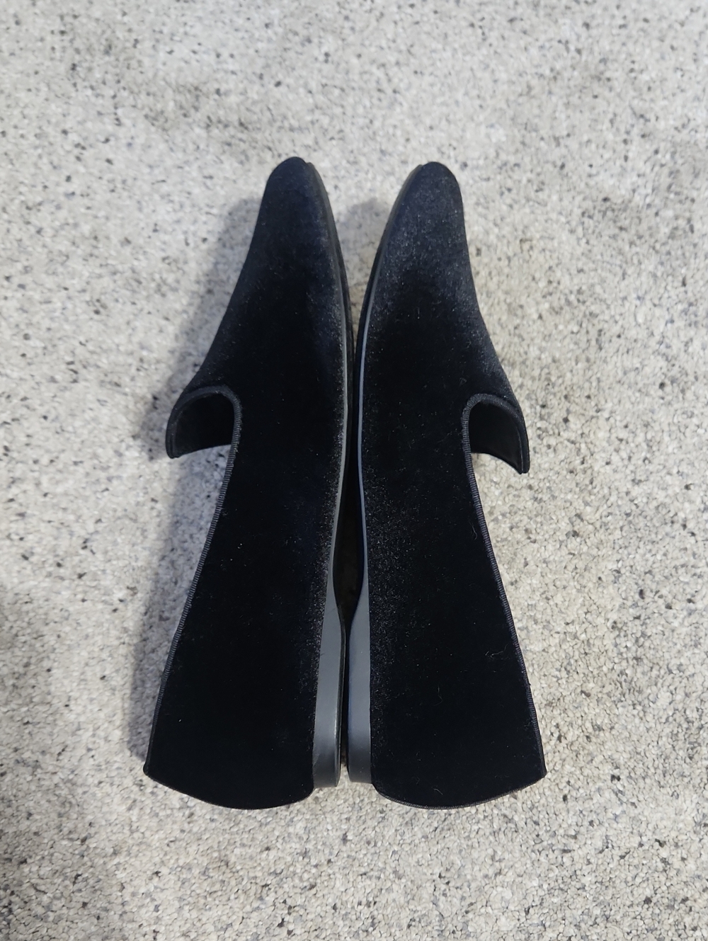 Birdies Starling Velvet Black Flats Smoking Slippers/Flats Size 8 - Picture 9 of 12